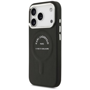 Etui Karl Lagerfeld Karl RSG Logo        MagSafe do iPhone 17 Pro Max czarny