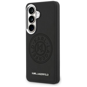 Etui Karl Lagerfeld Perforated KL        MagSafe do Samsung Galaxy S26 czarny