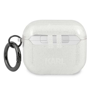 Karl Lagerfeld KLA3UCHGS AirPods 3cover srebrny/silver Glitter Choupette
