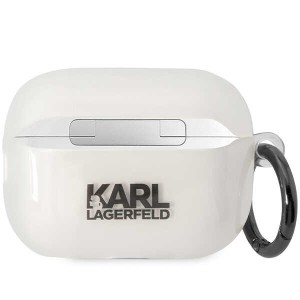 Karl Lagerfeld KLAP2HNIKTCT Airpods Pro 2 (2022/2023) cover transparent  Ikonik Karl Lagerfeld