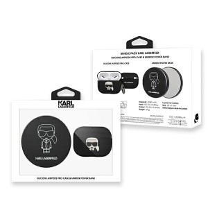 Karl Lagerfeld KLBPPBOAPK AirPods Procase + Power Bank Ikonik