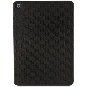 Karl Lagerfeld KLFC10SAKHPKK iPad 10.2" Folio Magnet Allover Cover czarny/black Saffiano Monogram Ikonik