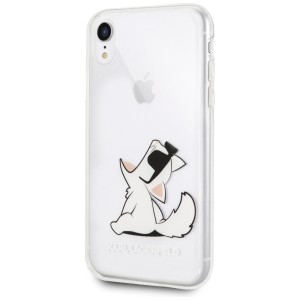 Karl Lagerfeld KLHCI61CFNRC iPhone Xrhardcase transparent Choupette Fun