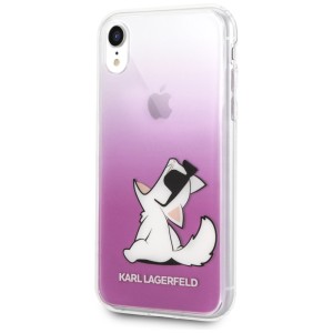 Karl Lagerfeld KLHCI61CFNRCPI iPhone Xrhardcase różowy/pink Choupette Fun