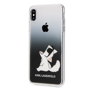 Karl Lagerfeld KLHCI65CFNRCBK iPhone XsMax hardcase czarny/black Choupette Fun