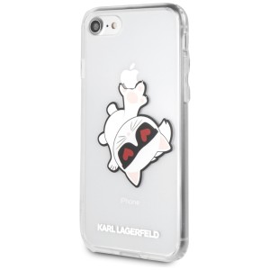 Karl Lagerfeld KLHCI8CFHE iPhone 7/8SE 2020 / SE 2022 hardcase transparent Choupette Fun