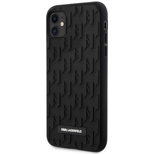 Karl Lagerfeld KLHCN61RUPKLPK iPhone 11/ Xr 6.1" hardcase czarny/black 3D Monogram