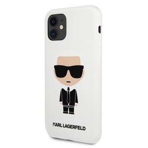 Karl Lagerfeld KLHCN61SLFKWH iPhone 116,1" / Xr hardcase biały/white Silicone Iconic