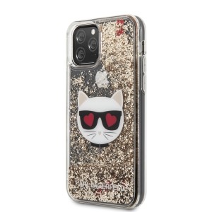 Karl Lagerfeld KLHCN65LCGLGO iPhone 11Pro Max hardcase złoty/gold Glitter Choupette