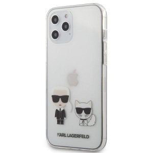 Karl Lagerfeld KLHCP12LCKTR iPhone12 Pro Max 6,7" hardcase Transparent Karl & Choupette