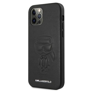 Karl Lagerfeld KLHCP12LPCUIKBK iPhone 12Pro Max 6,7" czarny/black hardcase Karl Ikonik Outline