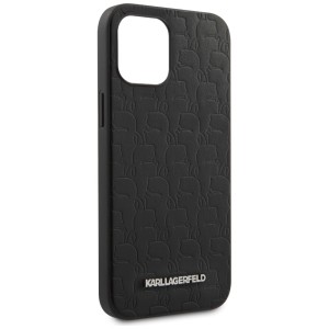 Karl Lagerfeld KLHCP12LPUKBK iPhone 12 Pro Max 6,7" czarny/black hardcase Kameo