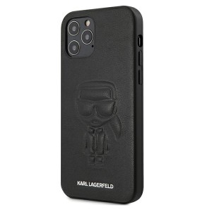 Karl Lagerfeld KLHCP12MPCUIKBK iPhone12/12 Pro 6,1" czarny/black hardcase Karl Ikonik Outline