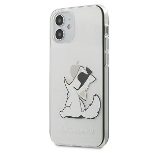 Karl Lagerfeld KLHCP12SCFNRC iPhone 12mini 5,4" transparent hardcase Choupette Fun