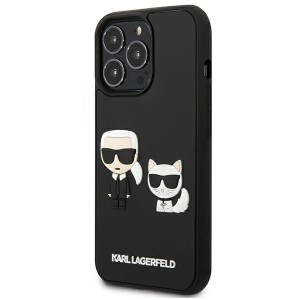 Karl Lagerfeld KLHCP13L3DRKCK iPhone 13Pro / 13 6,1" czarny/black hardcase Karl&Choupette Ikonik 3D