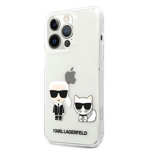 Karl Lagerfeld KLHCP13LCKTR iPhone 13Pro / 13 6,1" hardcase Transparent Karl & Choupette