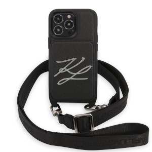 Karl Lagerfeld KLHCP13LSAKLCK iPhone 13Pro / 13 6,1" hardcase czarny/black Saffiano Autograph