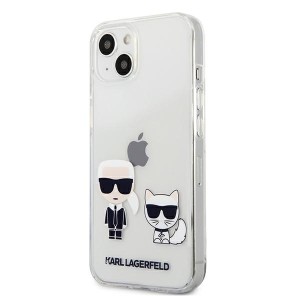 Karl Lagerfeld KLHCP13MCKTR iPhone 13/ 14 / 15 6,1" hardcase Transparent Karl & Choupette