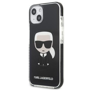 Karl Lagerfeld KLHCP13MTPEIKK iPhone 13/ 14 / 15 6,1" hardcase czarny/black Iconik Karl