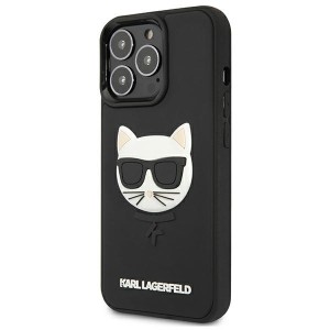 Karl Lagerfeld KLHCP13XCH3DBK 13 Pro Max6,7" czarny/black hardcase 3D Rubber Choupette