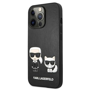 Karl Lagerfeld KLHCP13XPCUSKCBK iPhone13 Pro Max 6,7" czarny/black hardcase Ikonik Karl & Choupette