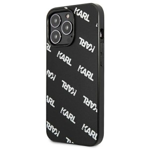 Karl Lagerfeld KLHCP13XPULMBK3 iPhone 13Pro Max 6,7" hardcase czarny/black Allover
