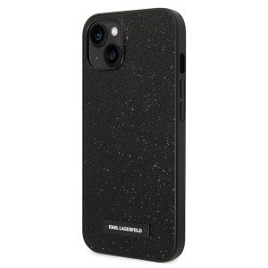 Karl Lagerfeld KLHCP14MG2ELK iPhone 14Plus / 15 Plus 6,7" hardcase czarny/black Glitter Plaque Logo