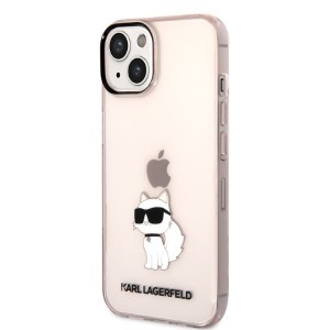 Karl Lagerfeld KLHCP14MHNCHTCP iPhone 14 Plus / 15 Plus 6,7" różowy/pink hardcase Ikonik Choupette
