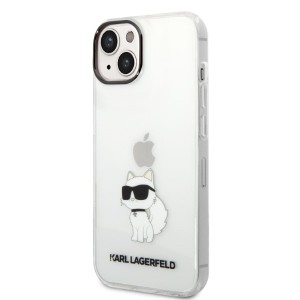 Karl Lagerfeld KLHCP14MHNCHTCT iPhone 14 Plus / 15 Plus 6,7" transparent hardcase Ikonik Choupette