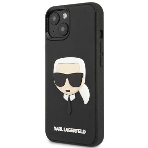 Karl Lagerfeld KLHCP14SKH3DBK iPhone 14/ 15 / 13 6,1" czarny/black hardcase 3D Rubber Karl`s Head