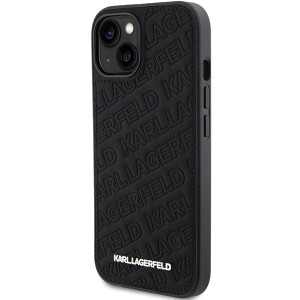 Karl Lagerfeld KLHCP15SPQKPMK iPhone 15 / 14 / 13 6.1" czarny/black hardcase Quilted K Pattern