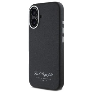 Karl Lagerfeld KLHCP16SPGWCMKHK iPhone16 6.1 hardcase czarny/black hotel RSG