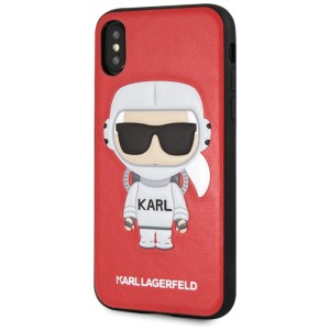 Karl Lagerfeld KLHCPXKSCORE iPhone X/Xshardcase czerwony/red Karl Space Cosmonaut