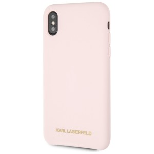 Karl Lagerfeld KLHCPXSLLPG iPhone X/Xshardcase jasnoróżowy/light pink Silicone