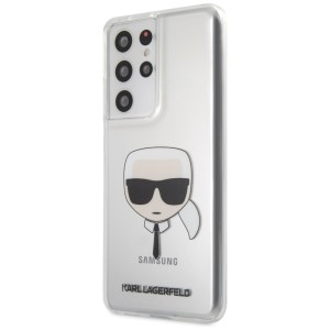 Karl Lagerfeld KLHCS21LKTR S21 UltraG998 hardcase Transparent Karl`s Head