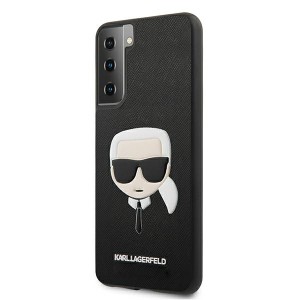 Karl Lagerfeld KLHCS21MSAKHBK S21+ G996czarny/black hardcase Saffiano Ikonik Karl`s Head