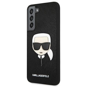 Karl Lagerfeld KLHCS22SSAKHBK S901 S22czarny/black hardcase Saffiano Ikonik Karl`s Head