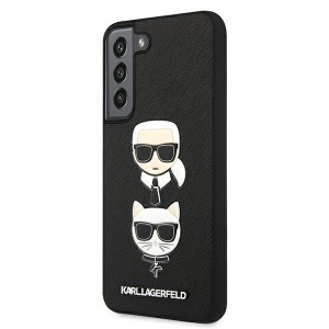 Karl Lagerfeld KLHCS22SSAKICKCBK S22S901 czarny/black Saffiano Karl & Choupette Head