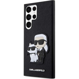 Karl Lagerfeld KLHCS23LSANKCPK S23 UltraS918 hardcase czarny/black Saffiano Karl & Choupette