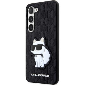 Karl Lagerfeld KLHCS23SSAKLHCPK S23 S911hardcase czarny/black Saffiano Monogram Choupette