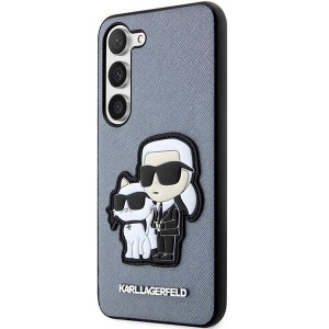 Karl Lagerfeld KLHCS23SSANKCPG S23 S911hardcase szary/grey Saffiano Karl & Choupette