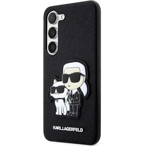 Karl Lagerfeld KLHCS23SSANKCPK S23 S911hardcase czarny/black Saffiano Karl & Choupette