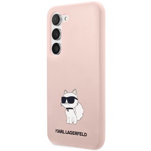 Karl Lagerfeld KLHCS23SSNCHBCP S23 S911hardcase różowy/pink Silicone Choupette