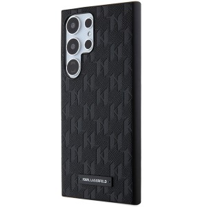 Karl Lagerfeld KLHCS24LSAKLHPK S24 Ultra S928 hardcase czarny/black Saffiano Mono Metal Logo