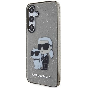 Karl Lagerfeld KLHCS24SHNKCTGK S24 S921czarny/black hardcase Glitter Karl&Choupette