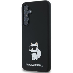 Karl Lagerfeld KLHCSA55SMHCNPK A55 A556 czarny/black hardcase Silicone Choupette