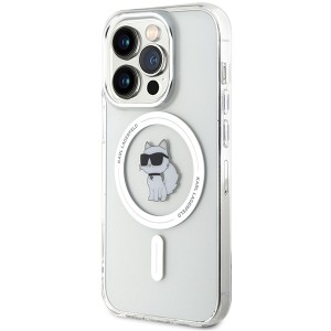 Karl Lagerfeld KLHMP13XHFCCNOT iPhone 13 Pro Max 6.7" transparent hardcase IML Choupette MagSafe