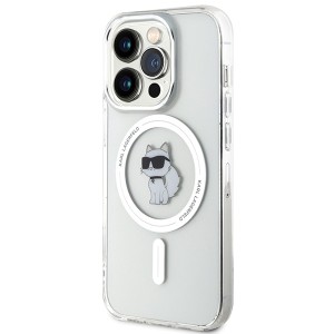 Karl Lagerfeld KLHMP15LHFCCNOT iPhone 15Pro 6.1" transparent hardcase IML Choupette MagSafe