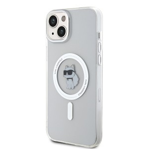 Karl Lagerfeld KLHMP15MHFCCNOT iPhone 15 Plus / 14 Plus 6.7" transparent hardcase IML Choupette MagSafe