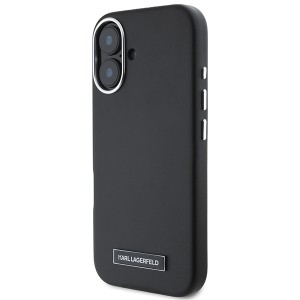 Karl Lagerfeld KLHMP16MPGMSRPK iPhone Plus 6.7" czarny/black hardcase FW Metal Plate MagSafe